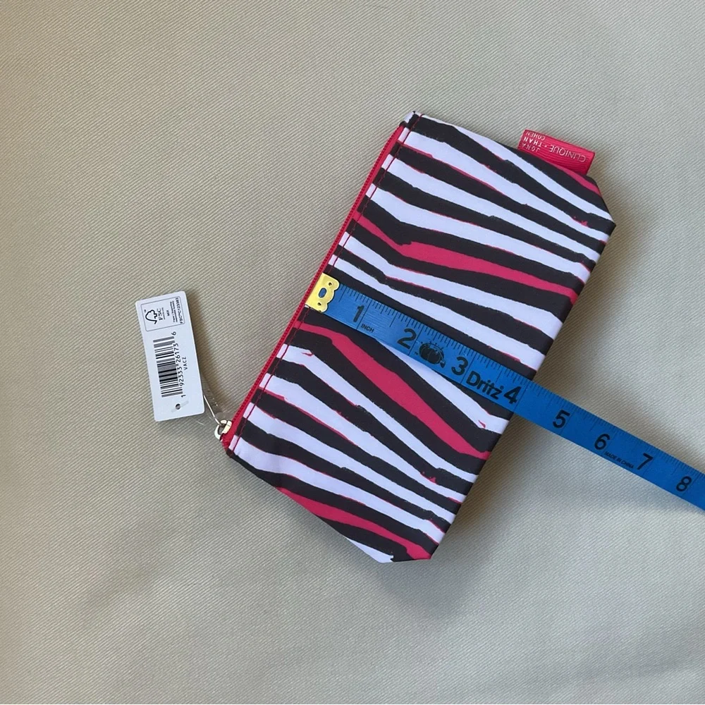 Clinique x Jonathan Cohen Cosmetic bag w/Almost Lipstick Pink Honey NWT
